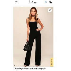 Lulu’s Enticing Endeavours Jumpsuit